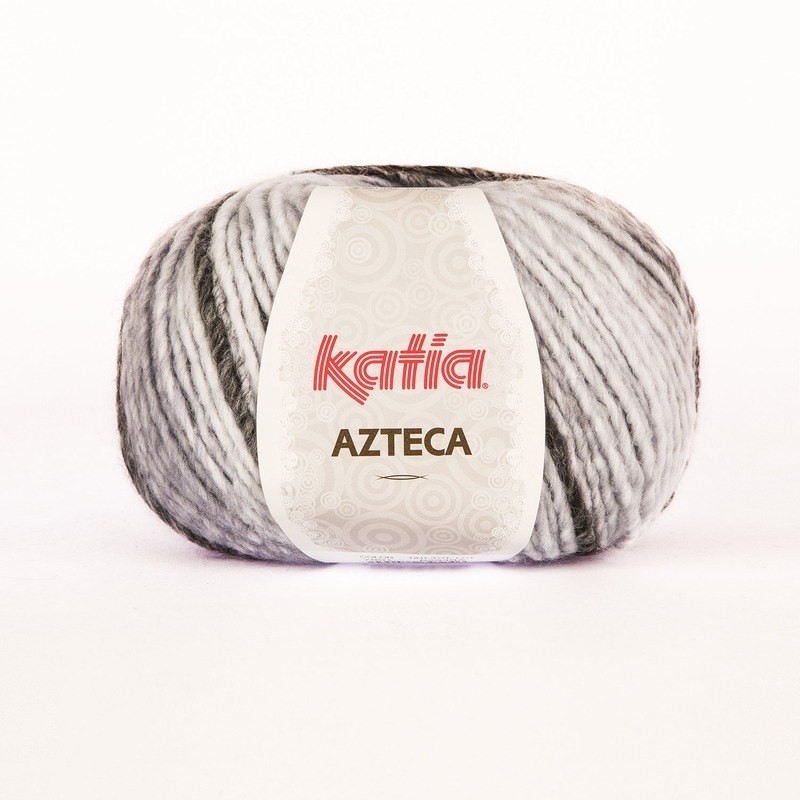 AZTECA 7801 zwart/grijs       100gr.