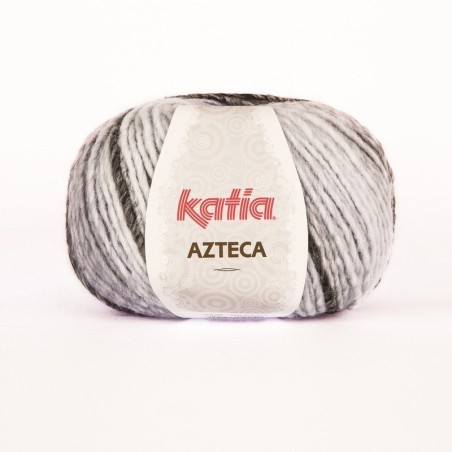 AZTECA 7801 zwart/grijs       100gr.