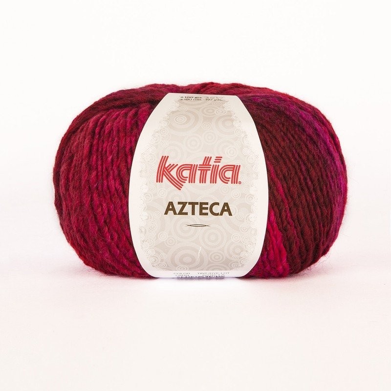 AZTECA 7809 rood/bordeaux     100gr.