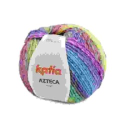 AZTECA 7871  roze geel groen     100gr.