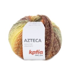 AZTECA 7890 geel-bruin- oranje-100 gr