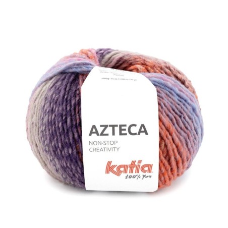 AZTECA 7896 Kauwgom roze-lila-oranje 100 gr