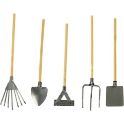 Tuingereedschap, L: 11 cm, 5 stuk/ 1 doos