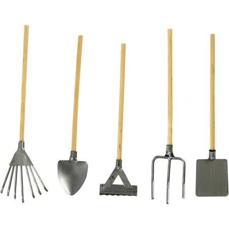 Tuingereedschap, L: 11 cm, 5 stuk/ 1 doos