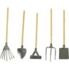 Tuingereedschap, L: 11 cm, 5 stuk/ 1 doos