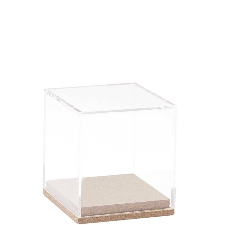 Stolp vierkantig plexi  small / Cloche de ccorati