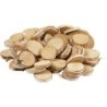 Houten schijven met gat diam. 35-45 mm