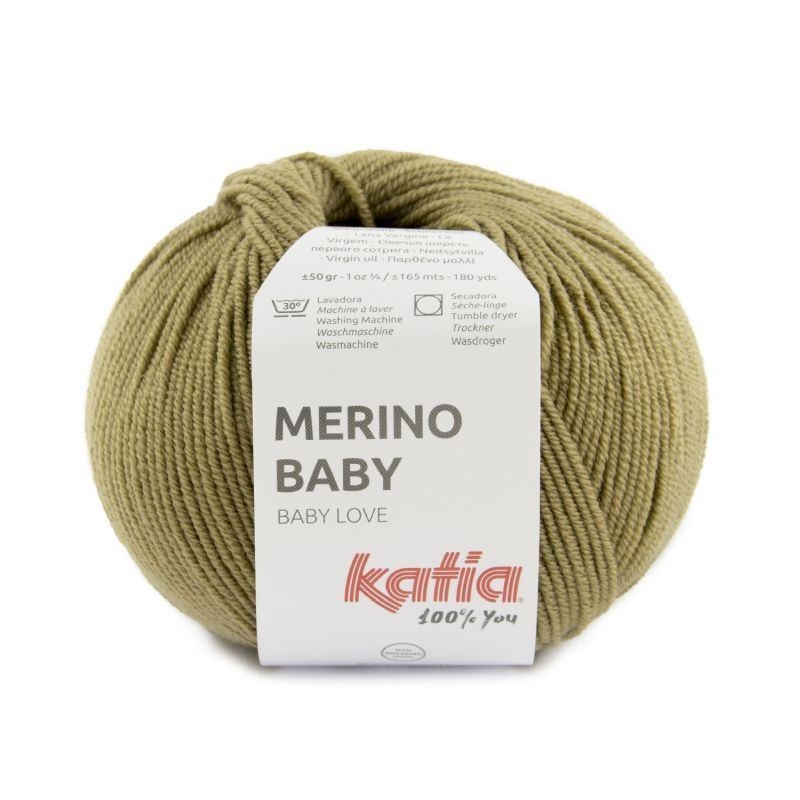 MERINO BABY 150 kaki         50gr.