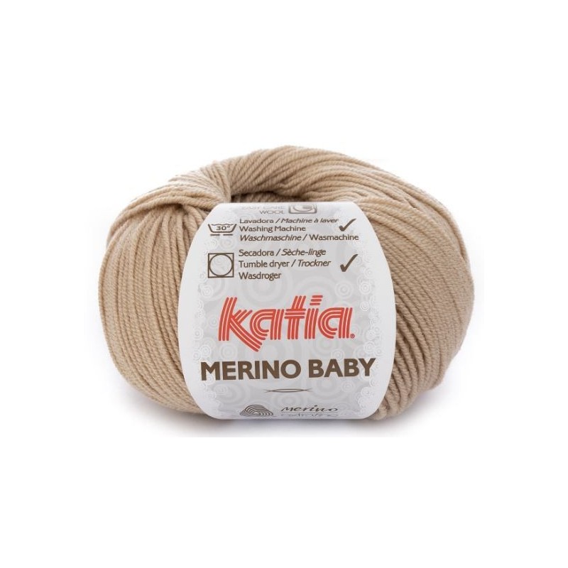 MERINO BABY 43 lichtbruin              50gr.