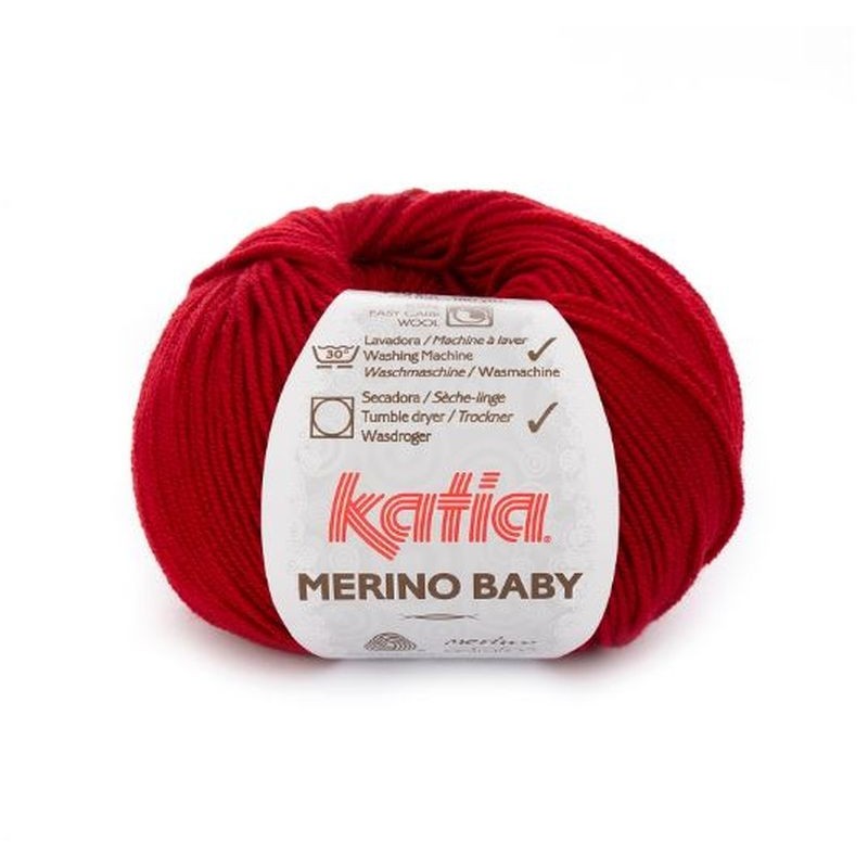 MERINO BABY 50 bordeaux          50gr.