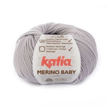 MERINO BABY 55 l.grijs          50gr.