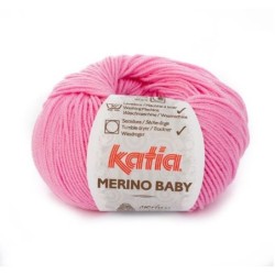 MERINO BABY 58 roze            50gr.