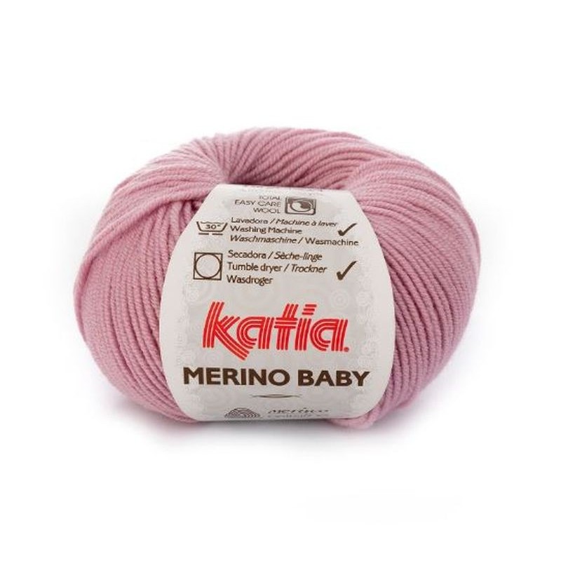 MERINO BABY 69 oudroze        50gr.