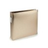 ALBUM GOLD -LEATHER 3RING