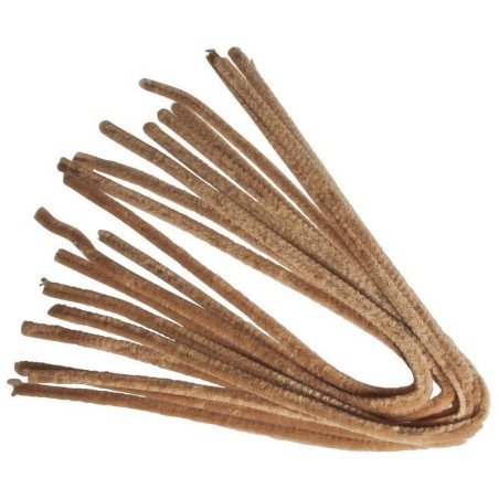 Chenilledr 50cm 9mm 10st beige    03