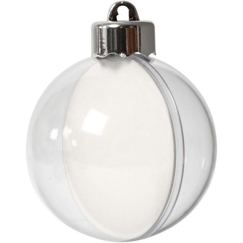 Deco bal d6 cm / SET van 8 stuks