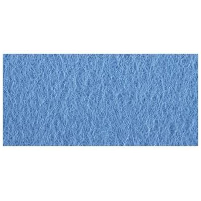 Vilt meterwaar 45cm breed l'blauw /M