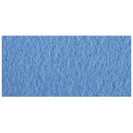 Vilt meterwaar 45cm breed l'blauw /M