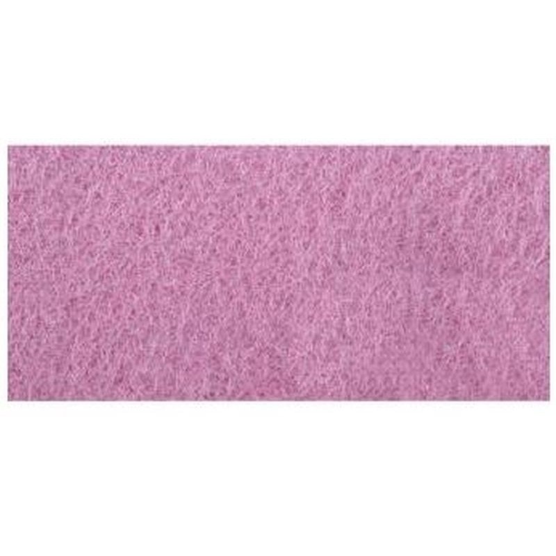 Vilt meterwaar 45cm breed roze    /M