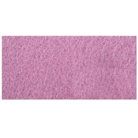 Vilt meterwaar 45cm breed roze    /M