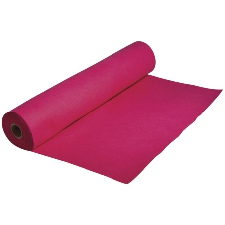 Vilt meterwaar 45cm breed d'rose   /M