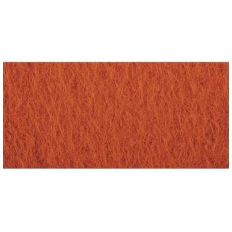 Vilt meterwaar 45cm breed oranje  /M