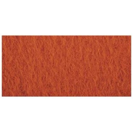 Vilt meterwaar 45cm breed oranje  /M