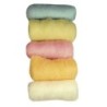 Viltwol zuivere scheerwol  100gr.5 kleuren v.20gr