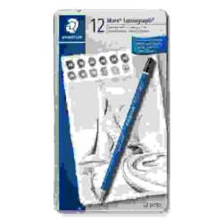 Mars Lumograph Staedtler  12 potloden