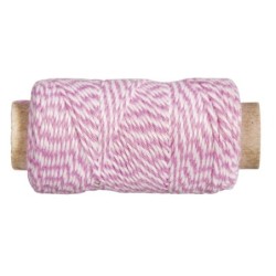 Garen 1mm roze / 35M