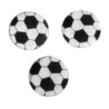 Strooideeltjes voetbal 3cm/5st/stof