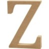 Houten letter 'Z'  13cm hoog/2cm dik