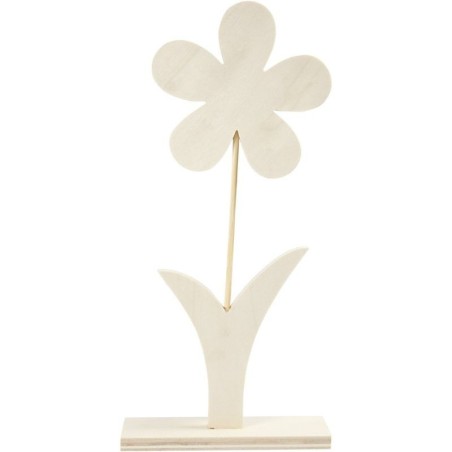 Bloem, h: 26 cm, b: 13 cm, triplex/1stuk, dikte 1c