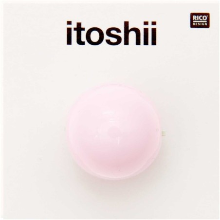 Parel rond light pink, 1 pc  19 mm