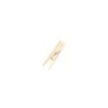 Houten wasknijpers 2,5cm natuur/48st