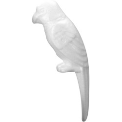 Styropor papegaai 25cm