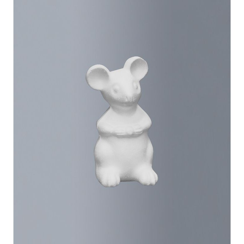 Styropor muis 14cm armpjes dicht