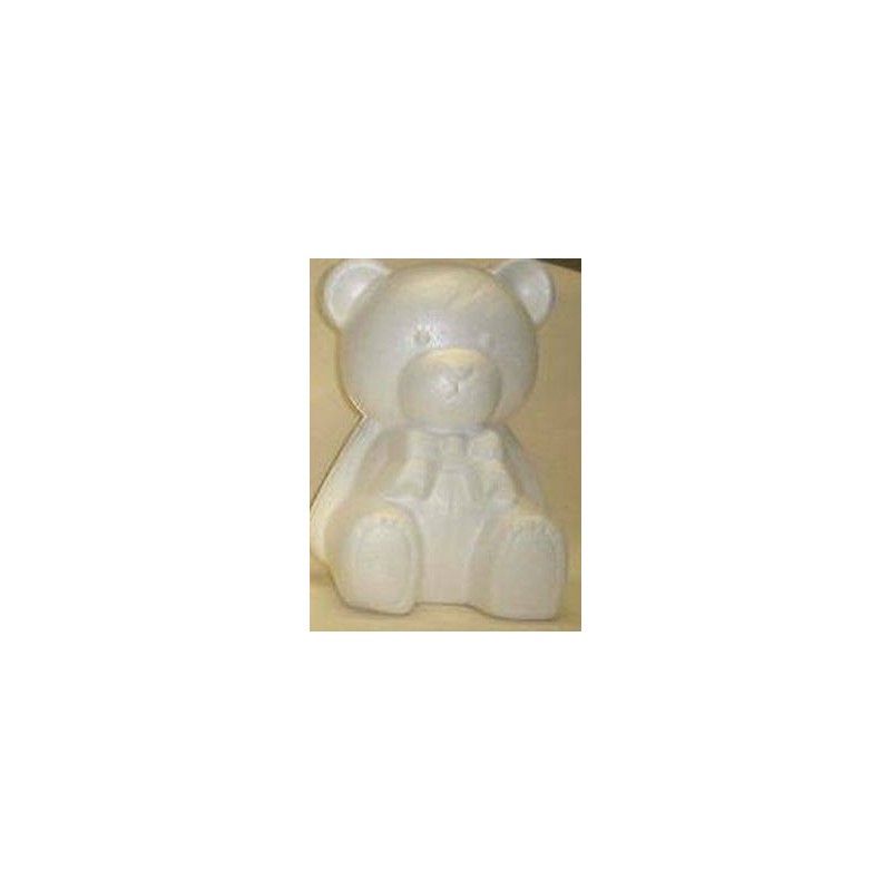 Styropor beer / spaarpot 20cm