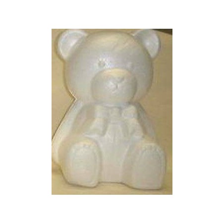 Styropor beer / spaarpot 20cm