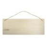 Houten schild Rechthoek, FSC 100%  naturel