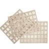 Houten Letters voor letterboard, FSC100%  naturel