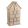 Houten Adventskalender huisje bouwset
