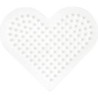 Hama onderplaat klein hart      236