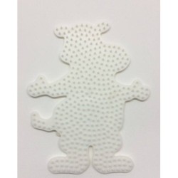 Hama onderplaat hippopotamus   303