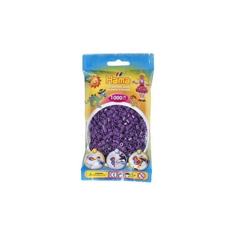 Hama-parels 1000st paars        07
