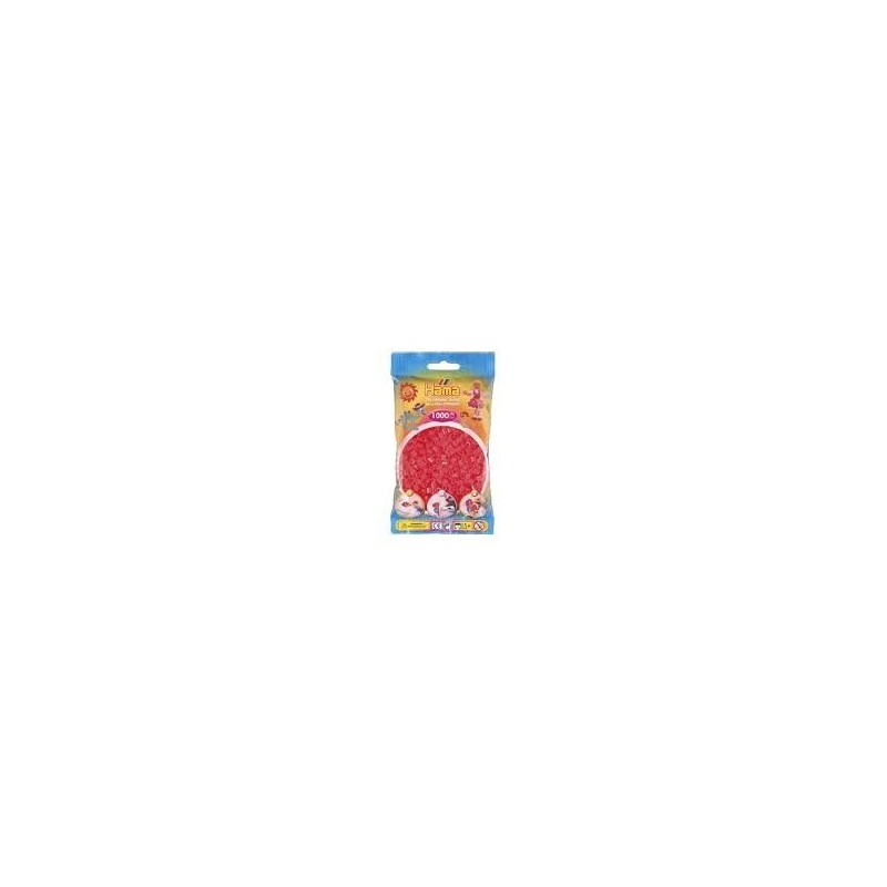 Hama-parels 1000st neon rood    35