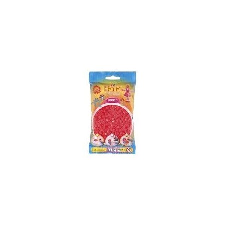 Hama-parels 1000st neon rood    35