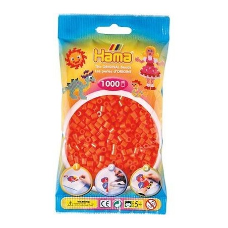 Hama-parels 1000st neon oranje  38