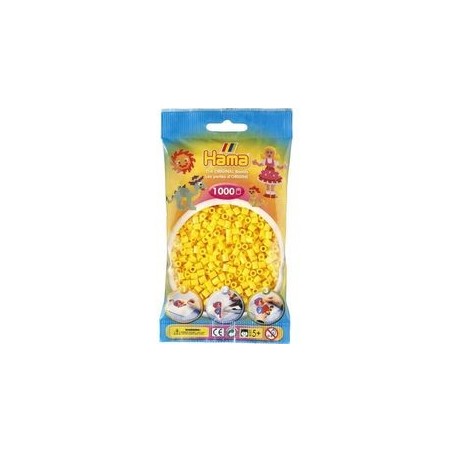 Hama-parels 1000st pastel geel  43