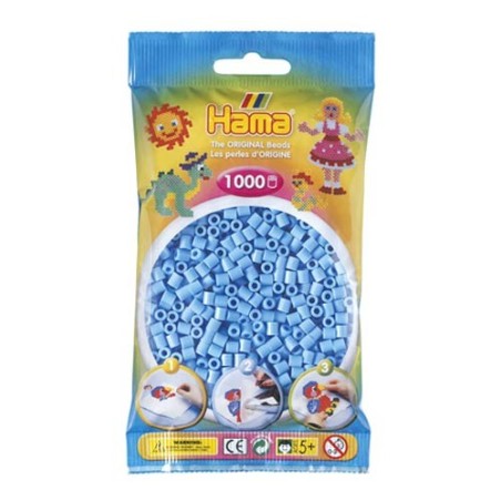 Hama-parels 1000st pastel blauw 46